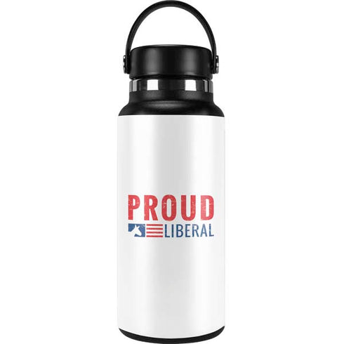 Proud Liberal Hydro Flask 32oz Wide Mouth Skin